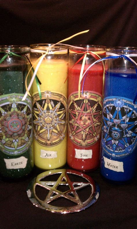 Using Pagan Candle Templates in Tarot and Divination Practices